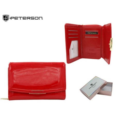 Női öko pénztárca PTN 001-LAK Red