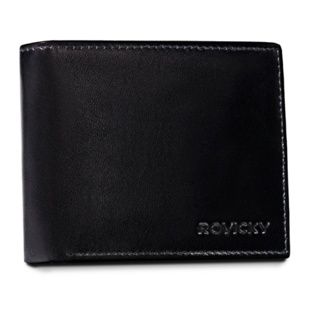 Férfi RFID bőr pénztárca ROVICKY R-RM-11-GCL