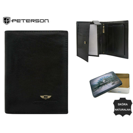 PETERSON PTN N104-VT RFID bőr pénztárca