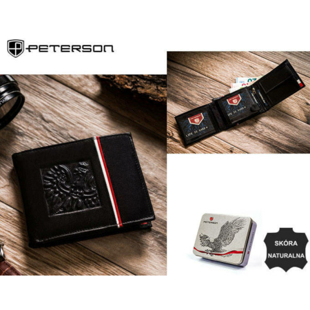 PETERSON PTN 304P-02 RFID bőr pénztárca