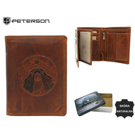 PETERSON bőr RFID pénztárca PTN N4-EBS-09 Nincs kedvezményes termék