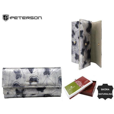 PETERSON PTN 421028-BF RFID bőr pénztárca