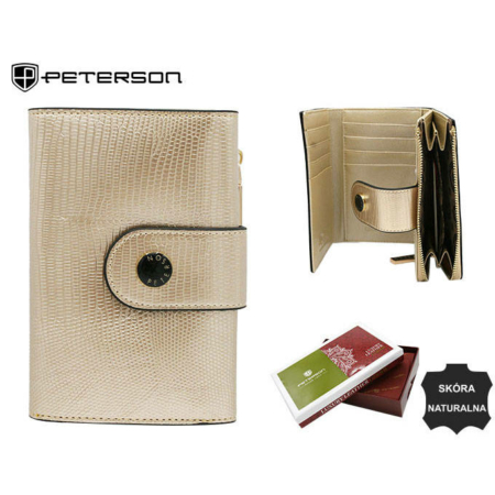 PETERSON PTN LJ-815 RFID bőr pénztárca