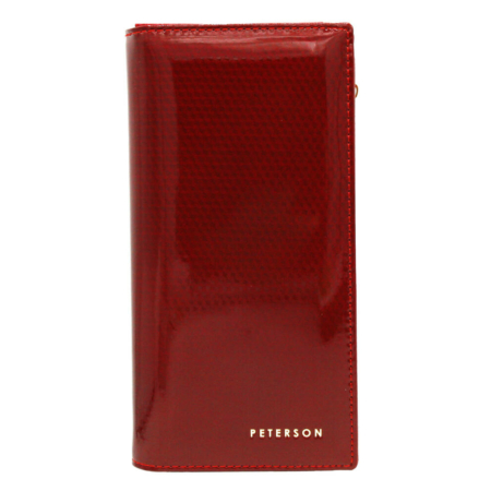 PETERSON PTN 421431-SBR RFID bőr pénztárca