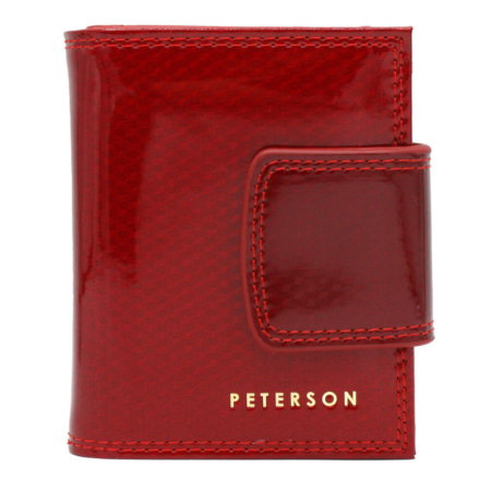 PETERSON PTN 42329-SBR piros RFID bőr pénztárca