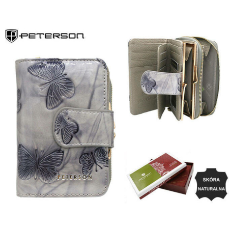 PETERSON PTN 425214-BF RFID bőr pénztárca