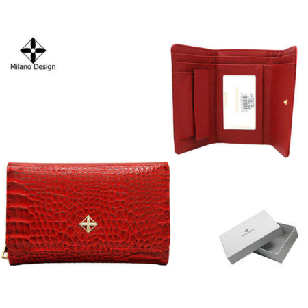 MILANO DESIGN PU pénztárca SF-1077-JM
