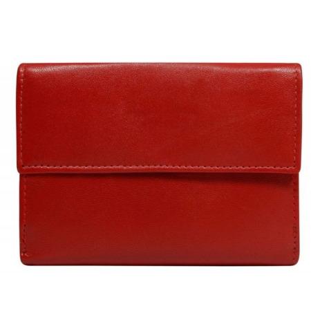 Női bőr pénztárca RD-03-GCL-NL RED
