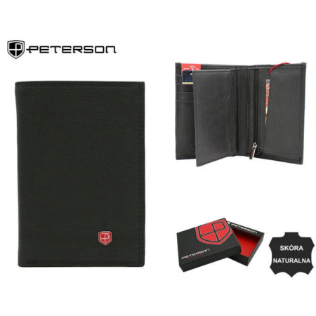 PETERSON PTN MR-07-CN RFID bőr pénztárca
