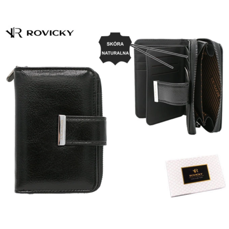 Női pénztárca bőr+PU RPX-31-ML-4889 BLACK