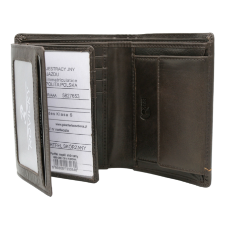Férfi bőr pénztárca N890-CMC R.Brown