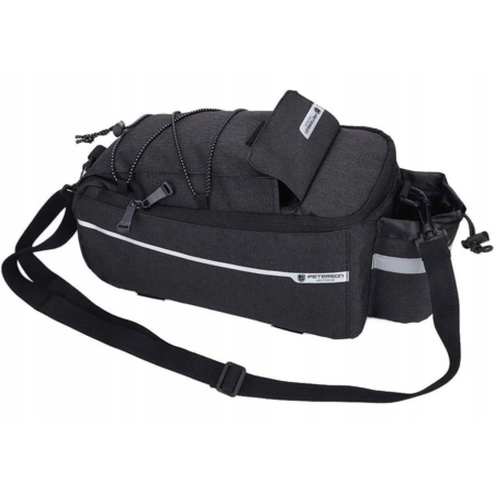 PETERSON PTN ML07-300D FEKETE poliészter kerékpár csomagtartó