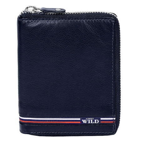 RFID bőrtárca ALWAYS WILD N4Z-GV Tengerészkék