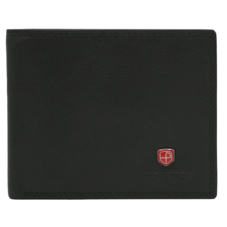 Bőr pénztárca PTN MR-12-CN BLACK