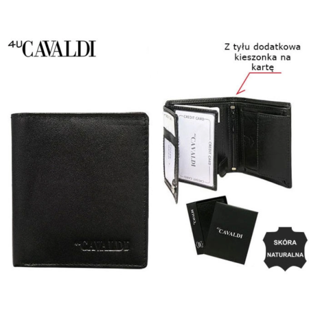 CAVALDI RFID 4U bőr pénztárca 0720-P-BS-RFID