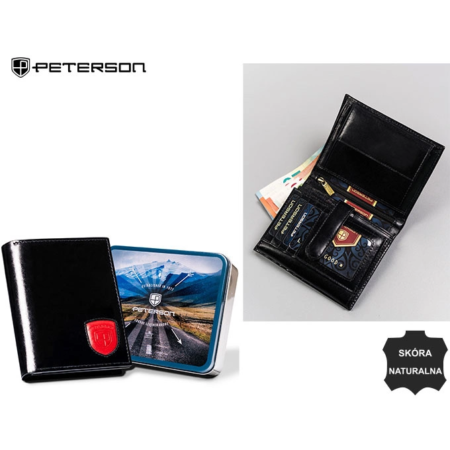 Férfi bőr pénztárca PTN 22307-VT-T