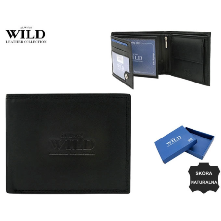 ALWAYS WILD RFID bőr pénztárca N992-P-CCD-2-2719 BL