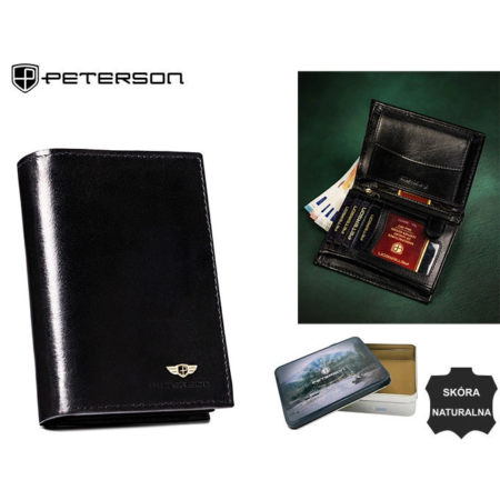 PETERSON PTN 333-P RFID bőr pénztárca