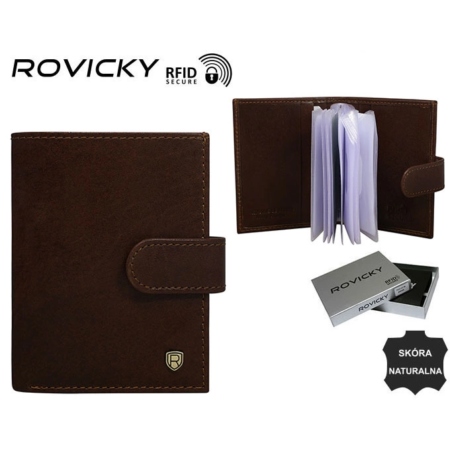 Bőr dokumentumtáska TW-04-RVT-2329 D.Brown