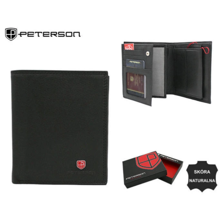 PETERSON PTN MR-05-CN RFID bőr pénztárca
