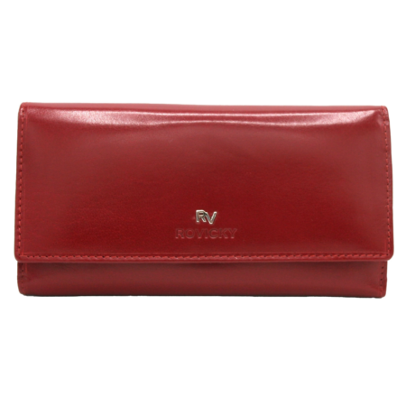 Női bőr pénztárca RV-1680155-9-BCA Piros