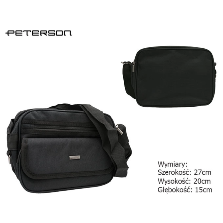 Férfi táska PTN 6510 Fekete