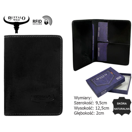 BUFFALO WILD RFID bőr táska OKL1-CVTB
