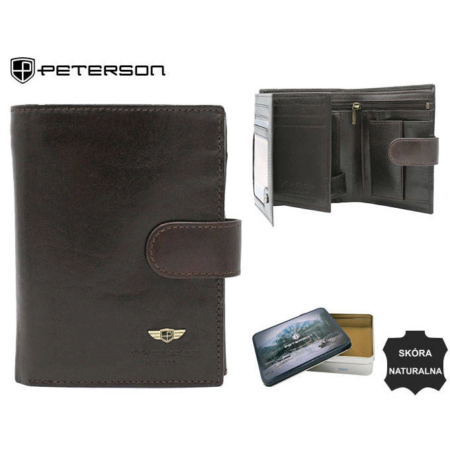 PETERSON PTN 22308L-VT RFID bőr pénztárca