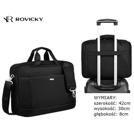 Laptop táska/hátizsák R-63102-MX Fekete