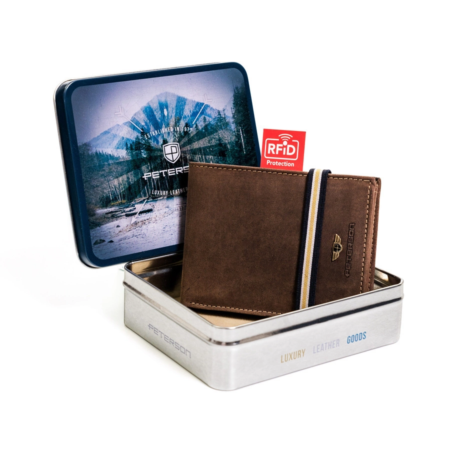 PETERSON PTN 304E RFID bőr pénztárca