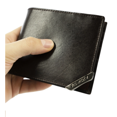 ROVICKY RFID bőr pénztárca N993-RVTM-GN