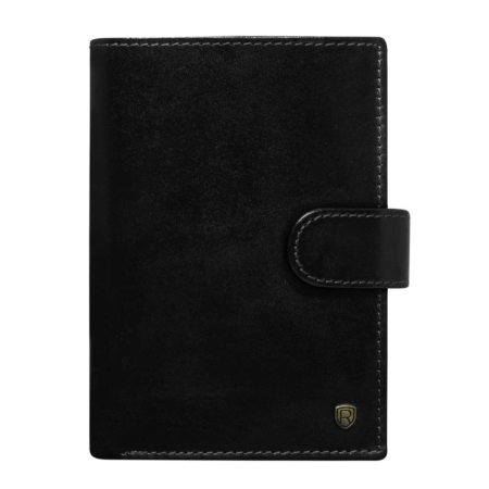 Férfi bőr pénztárca N74L-RVT BLACK