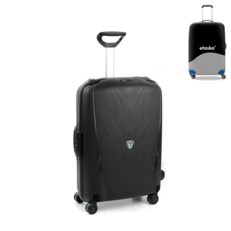 R-0712 Roncato Light bőrönd  ajándék bőröndhuzattal