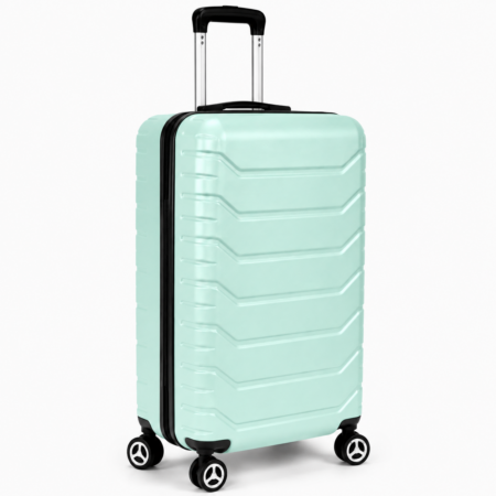 AVENTO mentazöld kabinbőrönd számzárral– 55 × 40 × 20 cm (S) – Ryanair és Wizz Air kézipoggyász méret