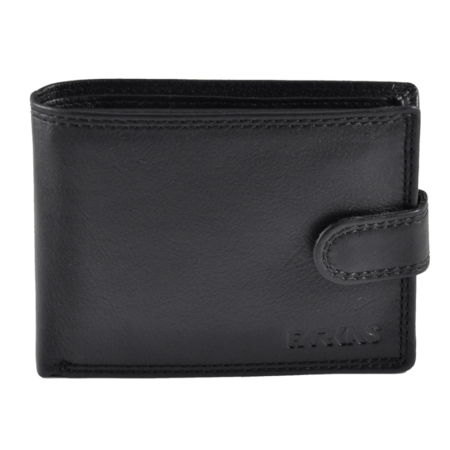 Férfi bőr pénztárca fekete színben RFID védelemmel 243 Black