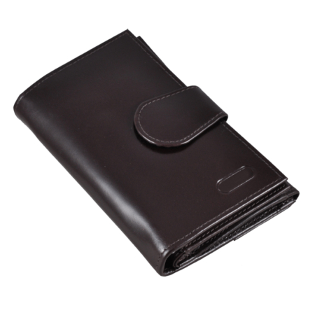 Bőr női pénztárca 2805 DarkBrown