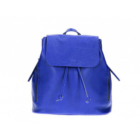 Valódi bőr női hátitáska royalkék S7068 Bluette