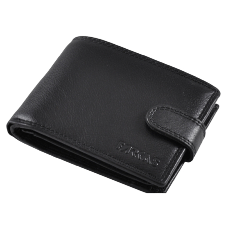 Férfi bőr pénztárca fekete színben RFID védelemmel 60106 Black