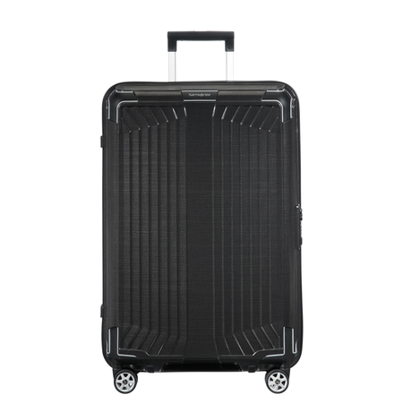 Samsonite Lite-Box Spinner Bőrönd 69 cm Black 10 év garancia
