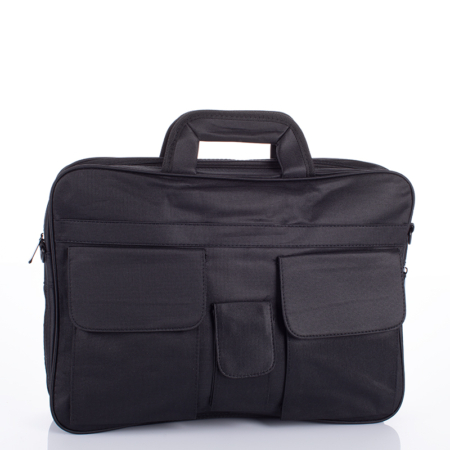 Fekete üzleti táska 17 " os laptoptartóval 608-2-black