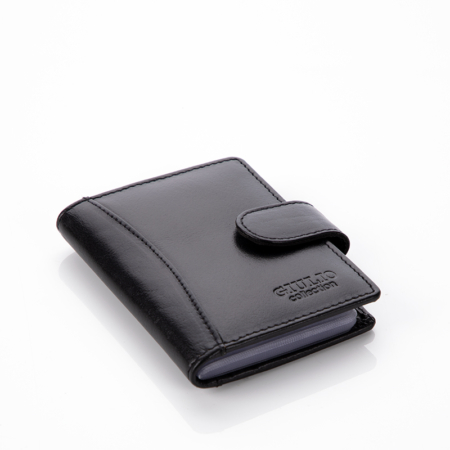 GIULIO COLLECTION valódi bőr kártyatartó RFID rendszerrel 