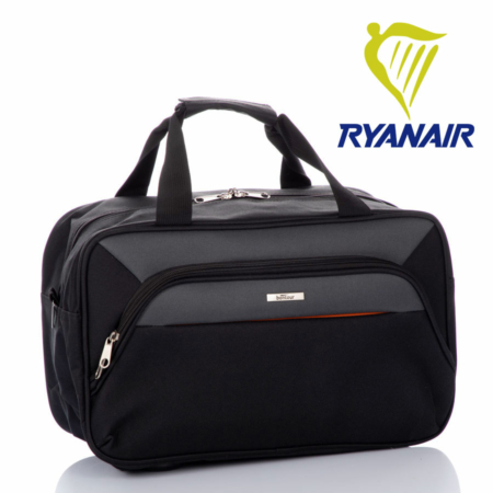 Bontour Fedélzeti táska 40 x 25 x 20 cm Ryanair &amp; Wizz Air méret szürke színben