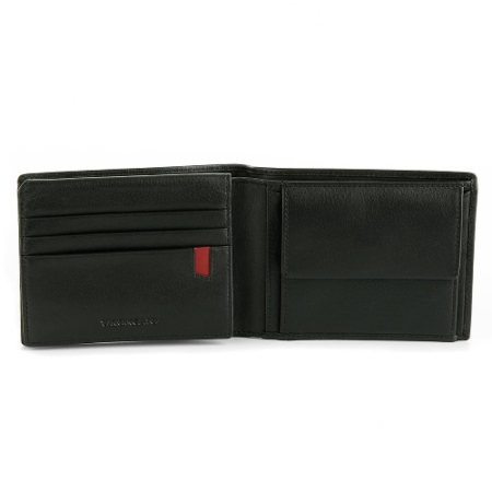 Roncato bőr pénztárca fekete színben R-2903 Black