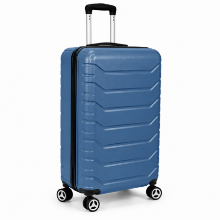 AVENTO petrolkék kabinbőrönd számzárral– 55 × 40 × 20 cm (S) – Ryanair és Wizz Air kézipoggyász méret