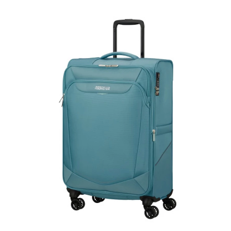 AMERICAN TOURISTER SUMMERRIDE SPINNER M EXP TSA BREEZE BLUE