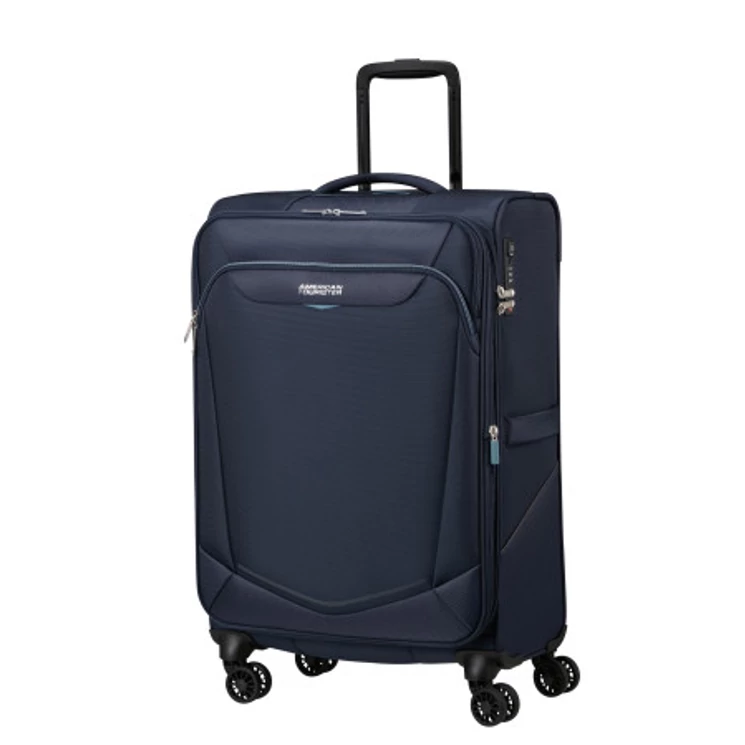 AMERICAN TOURISTER SUMMERRIDE SPINNER M EXP TSA NAVY
