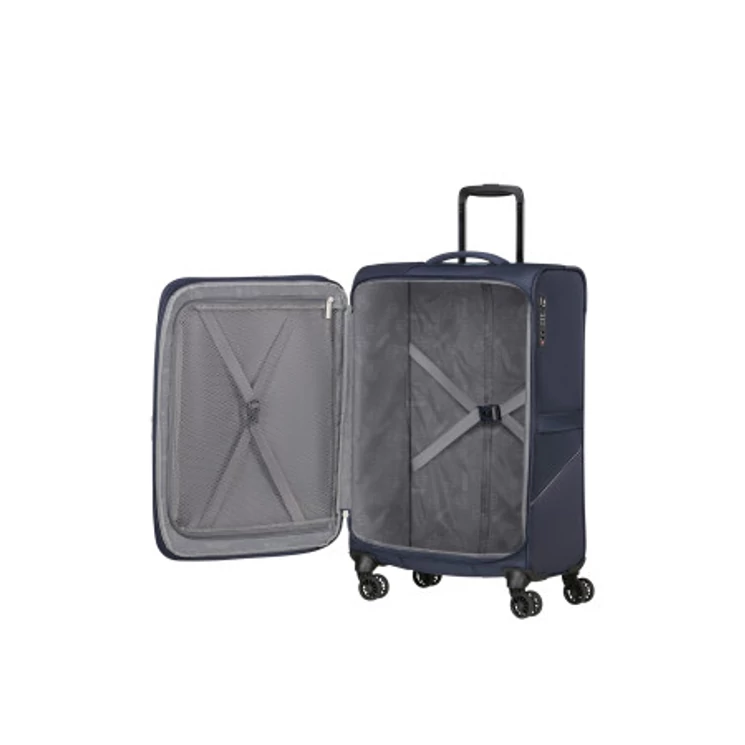 AMERICAN TOURISTER SUMMERRIDE SPINNER M EXP TSA NAVY