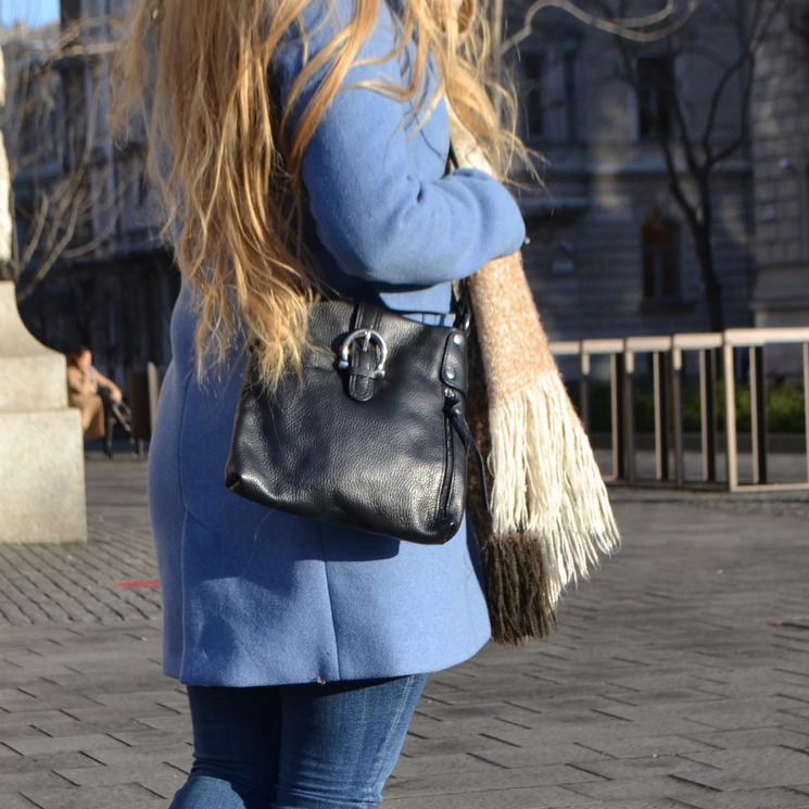 Valódi bőr női válltáska piros színben TR234 Red