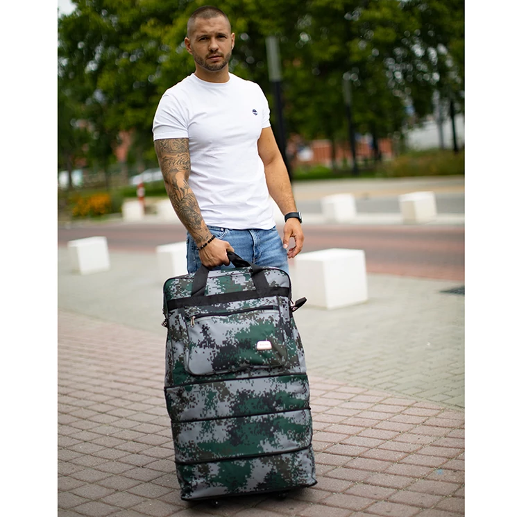 Gurulós utazótáska bővíthető XXL óriás méret