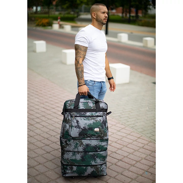 Gurulós utazótáska bővíthető XXL óriás méret